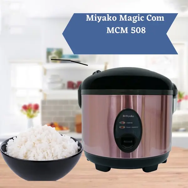 Miyako MCM - 508 1.8 Liter Magic Warmer Plus Rice Cooker – View 2